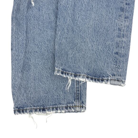 AGOLDE 90's Crop Jean Size 24 Suspend Blue - Picture 6 of 6